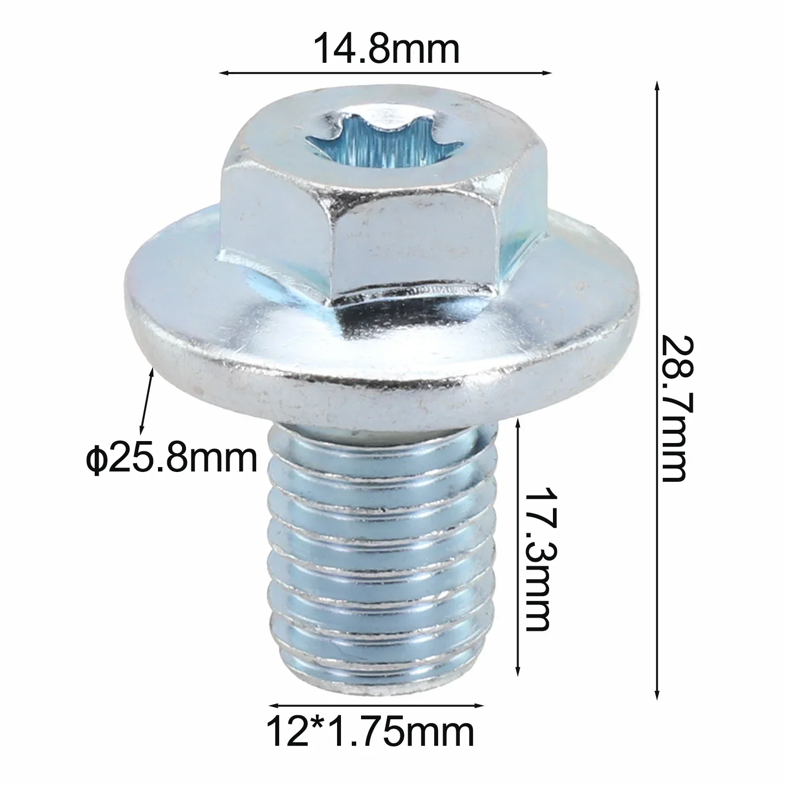 Oil Drain Plug For Buick For Regal Sportback Cadillac XT5 55577568 Oil Drain Plug Car And Play