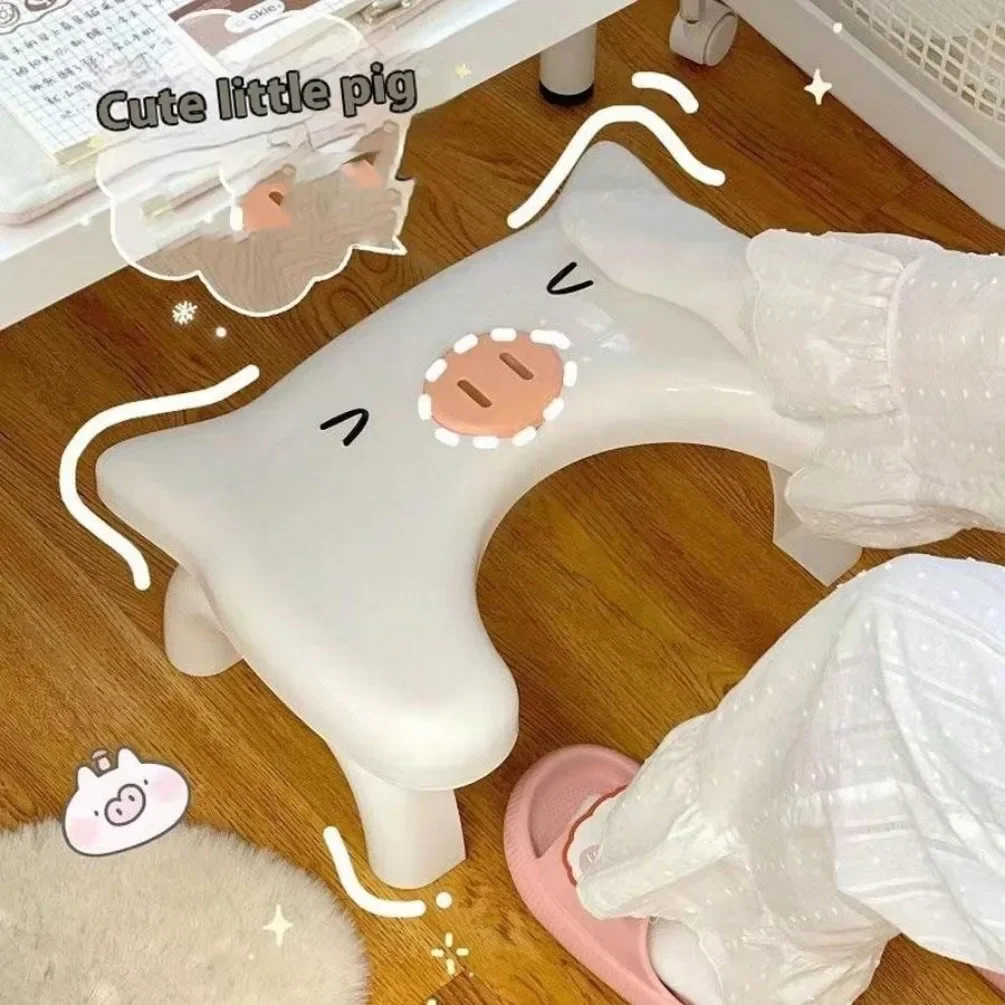 Toilet Stool Non Slide Children Potty Foot Holder Pregnant Restroom Poop Seat Closestool Squat Bench Bathroom Kid Scaffolding