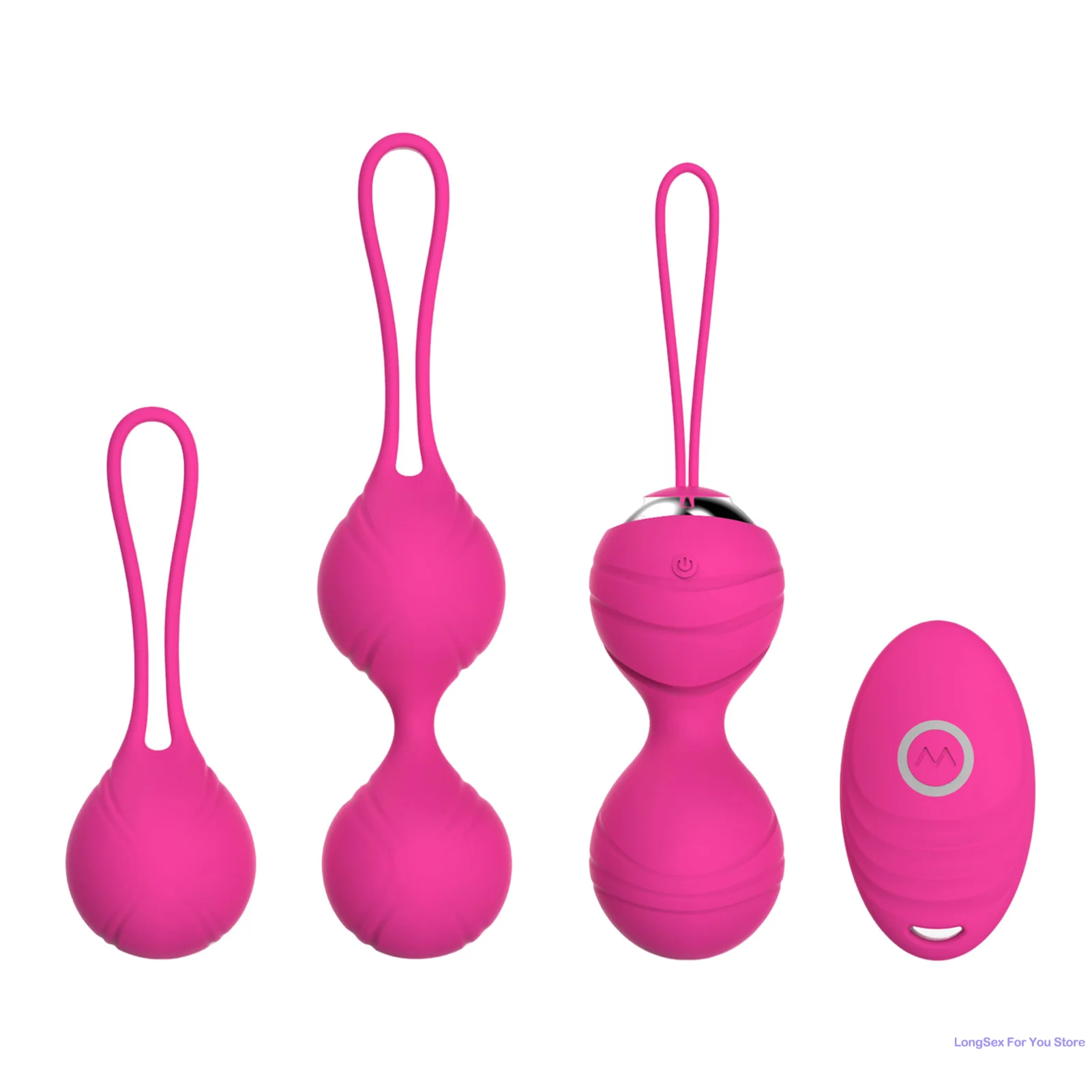 Kegel Ball Vagina Trainer Massager For Women G Spot Massager Vagina Muscle Balls Kegel Trainer Pelvic Floor Adult Sex Toys