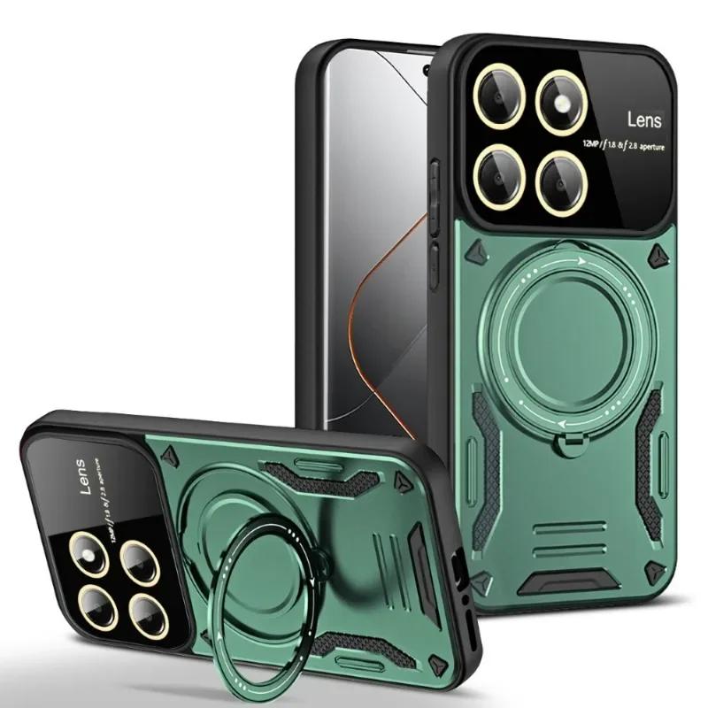 Custodia Magnetica Multifunzione Per Xiaomi 14 13 Pro Xiaomi 13T Poco X4 Pro Redmi Note 12 Pro Plus 12C 12S Cover Antiurto