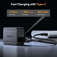 Ulanzi SL01 Flash Camera Photography Wireless Transmission GN8 6500K for Canon Nikon Sony Fuji Olympus V1 Pro Speedlight Flashs 5