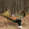 Automatic Quick-opening Mosquito Net Hammock Outdoor Camping Pole Hammock swing Anti-rollover Nylon Rocking Chair 280x140cm 2