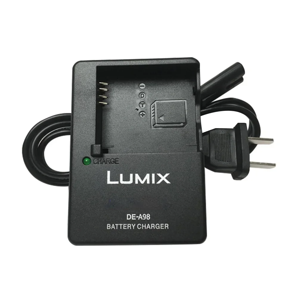 Camera battery charger A98 Charger for Panasonic DMC-GF3 GF3GK GF3X GF5 GF5GK S6K GF6 GX7 LX100 LX100GK GX85 ZS110 DMC-ZS110GK Camera Charger DE-A98