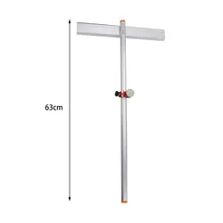 Glass Strip Cutter 63cm Length Durable with Automatic Oil feed Aluminum Alloy Ceramic Breaker T Shaped for Ceramic Tile Mirrors