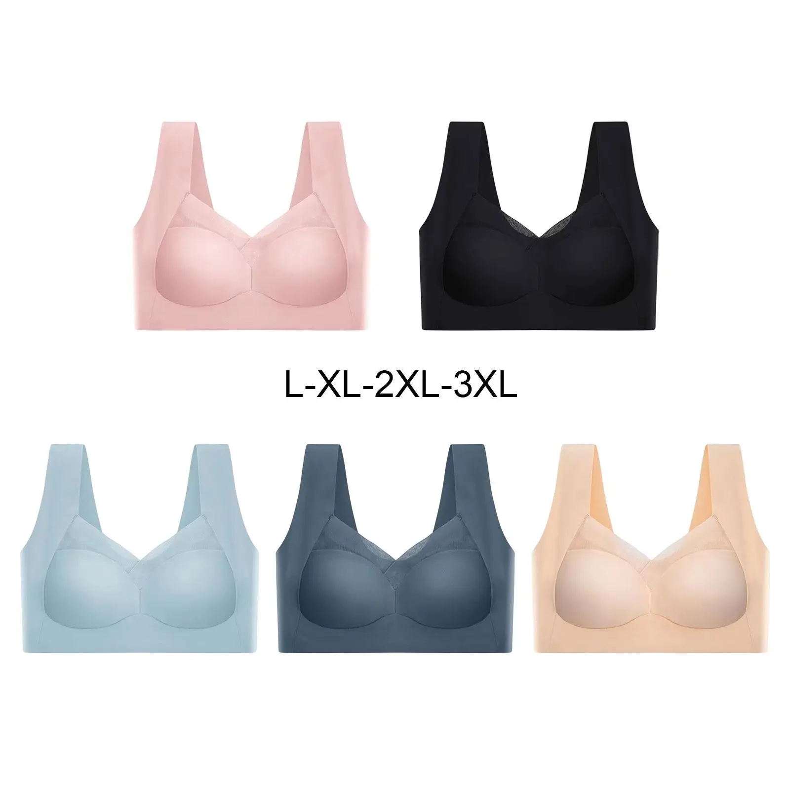 

Seamless Bralette Fitness Brassiere Pilates No Underwire Women Seamless Bra