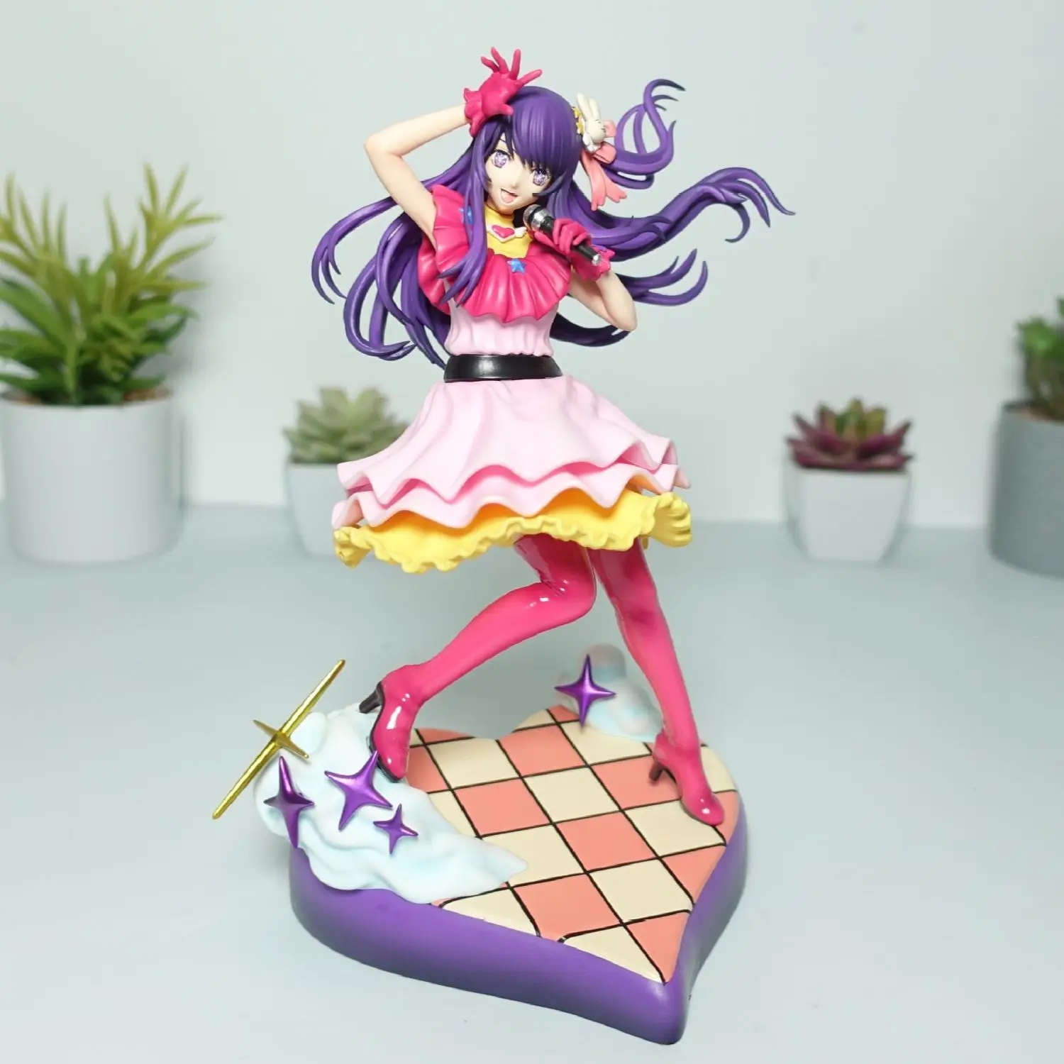 

New Oshi No Ko Action Figure Toys Hoshino Ai Model PVC Dolls Collection Room Decora For Kid Birthday Gift 21cm