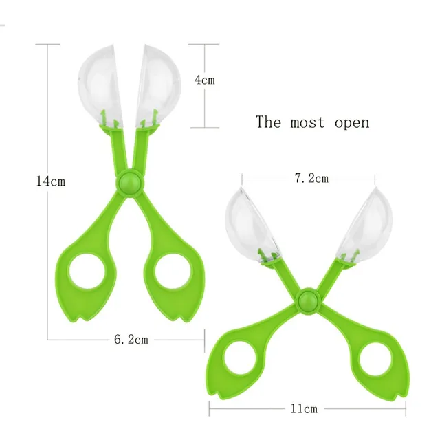 Plastic Nature Exploration Toy Kit For Kids Plant Insect Study Tool - Plastic Scissor Clamp & Tweezers 6