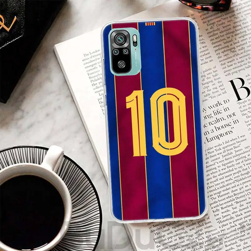 Football Themed Premium Phone Case Cover - Vibrant Number 7, 10, 30 Design