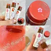1/3 Pcs Fruity Lip Balm Moisturizing Lip Gloss Nature Nourishing Temperature Change Color Lipstick Cute Jelly Tinted Lip Care 2