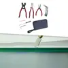 Glass Cutting Tool Set Glass Running Pliers Breaking Pliers Oil Dropper Storage Bag for Mosaic Tiles Mirrors Stained Glass 4