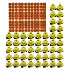 120PCS Brown Cell Cup 50PCS Larva Breeding Base Cap Tools Queen Rearing System Beekeeping Supplies Bee Farm Apiculture 1