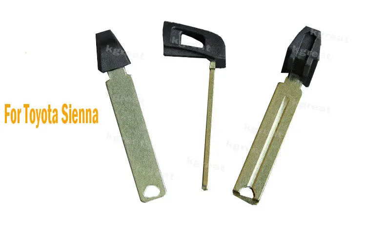 10pcs Emergency Smart Remote Key Blade for Toyota Smart Card Remote Control Small Key Camry RAV4 Domineering Lexus Lexus Cruiser