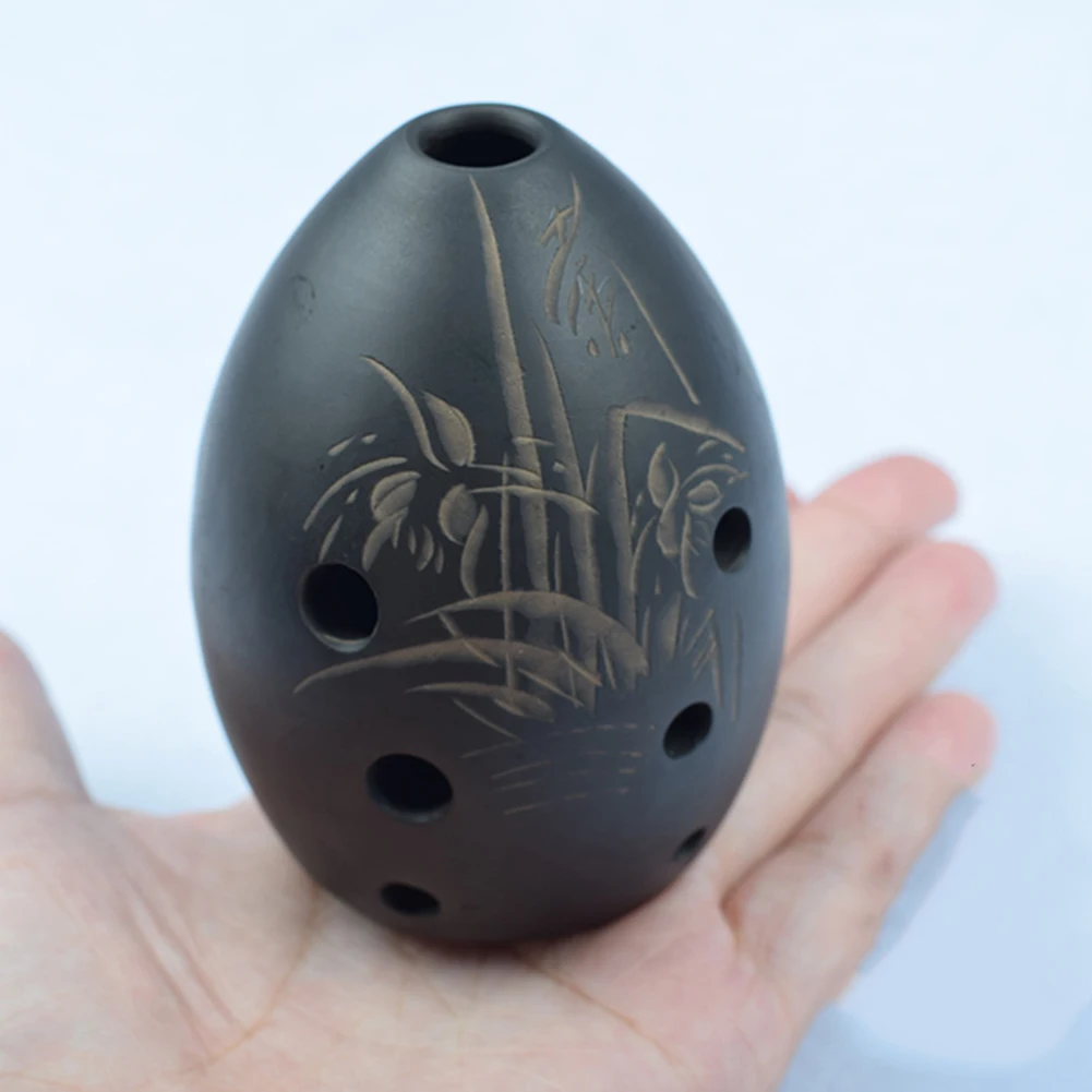 Description Picture 6 of item8 Hole Pottery Xun Pottery Xun Ocarina 8 Hole Ocarina 8 Hole Exquisite Craftsmanship Experiencing Traditional Music
