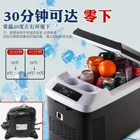 Réfrigérateur de voiture spécial congelé, boîte de rangement au froid domestique, camion, 24V, 220V, 12V 4