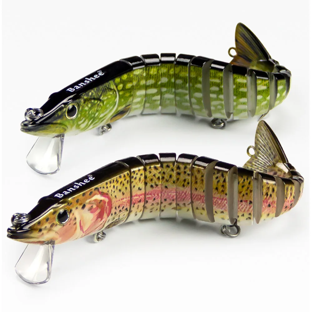 165mm 34g Jointed Crankbait Swimbait – Sinking Hard Bait Wobbler for Pike, Trout, Bass & Trolling 1