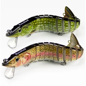 165mm 34g Jointed Crankbait Swimbait – Sinking Hard Bait Wobbler for Pike, Trout, Bass & Trolling 1