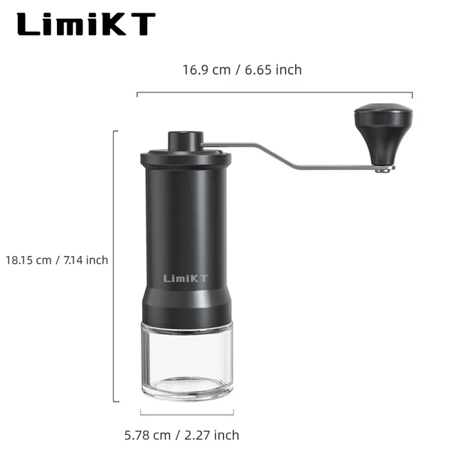 LimiKT Hand-Cranked Coffee Grinder 6