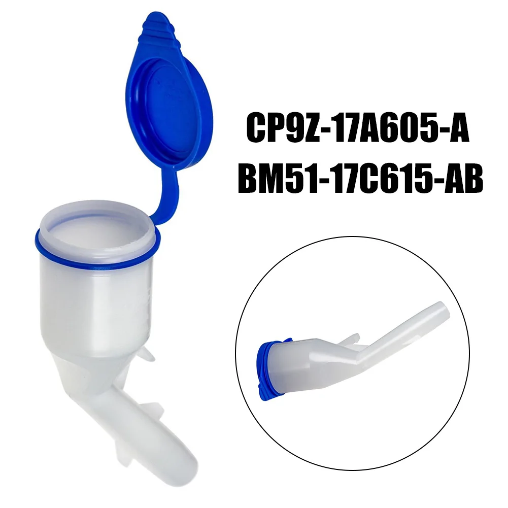 

Windshield Washer Fluid Reservoir Filler Tube For Ford Focus 2012-2017 CP9Z-17A605-A Car Blue&white Plastic Accessories