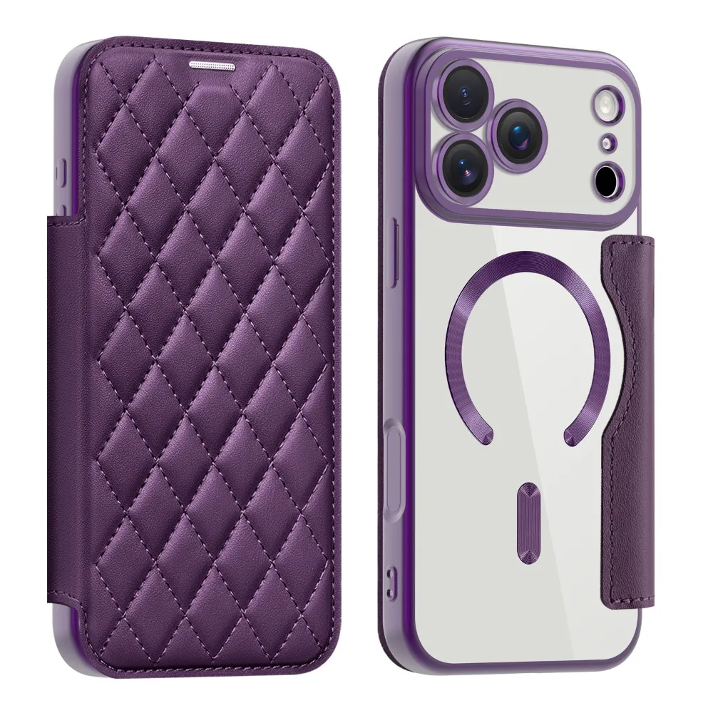 Premium PU Leather Magnetic Flip Wallet Phone Case with Card Slot Cover