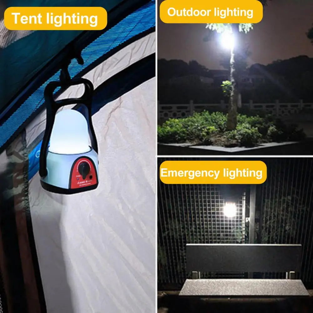 Versatile Camping Lights Portable Rechargeable Led Camping Lantern Versatile Outdoor Device for Tents Hiking Emergencies Camping