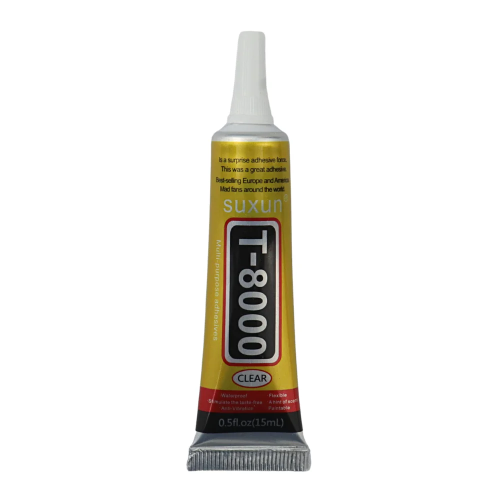 15/50/110ML T-8000 Universal DIY Glue SUXUN T8000 Glue Clear Contact Phone Repair Glass Plastic Adhesive 5