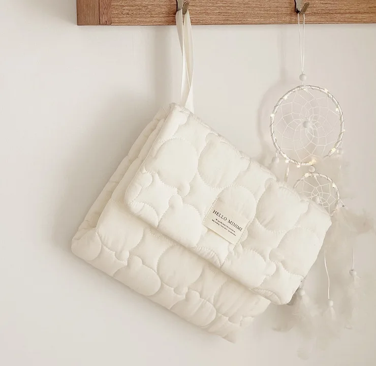 Description Picture 4 of itemINS Simplicity Korean Diaper Changing Mat for Newborn Cartoon Bear Infant Baby Changing Pad Cover Portable Baby Changing Pad