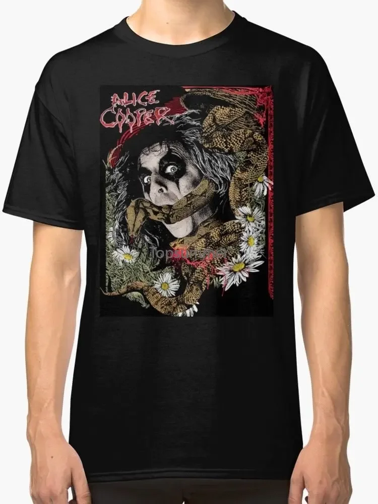 

Spend The Night With Alice Cooper Tour 2017 Goo5 Men'S T Shirt Black Men T Shirt Print Cotton Short Sleeve T-Shirt