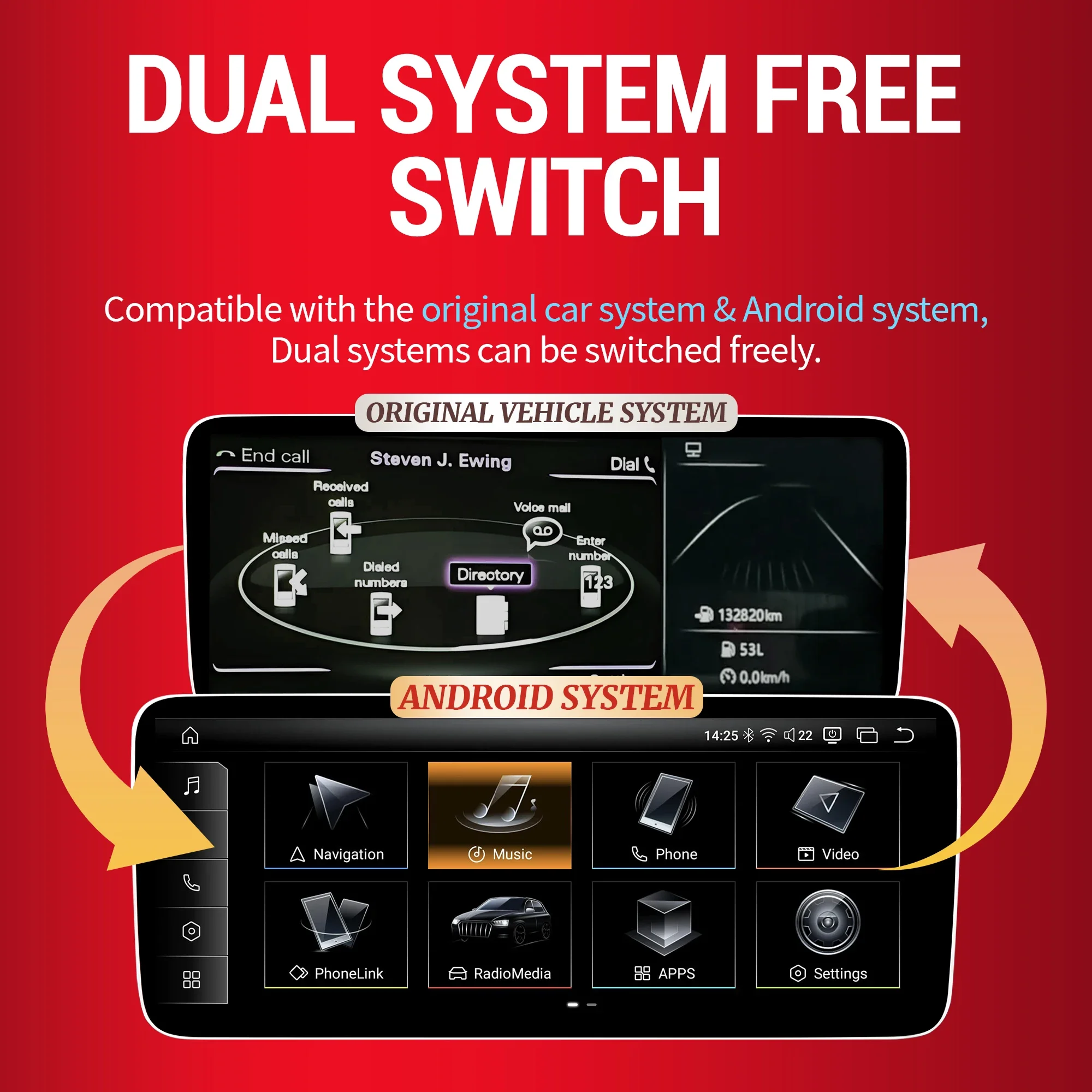 Radio de coche Android 13 de 12,3 pulgadas para Audi A4 A5 Q5 B9 2016-2023 inalámbrico BT Carplay Qualcomm Snapdragon 680 unidad principal pantalla táctil 3