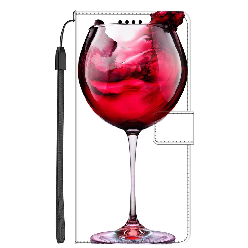 Magnetic Leather Flip Wallet Phone Case - Premium Book Cover Design