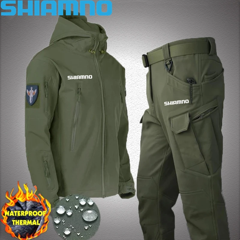 Veste Imperméable Homme Capuche Softshell De Pluie Tenue