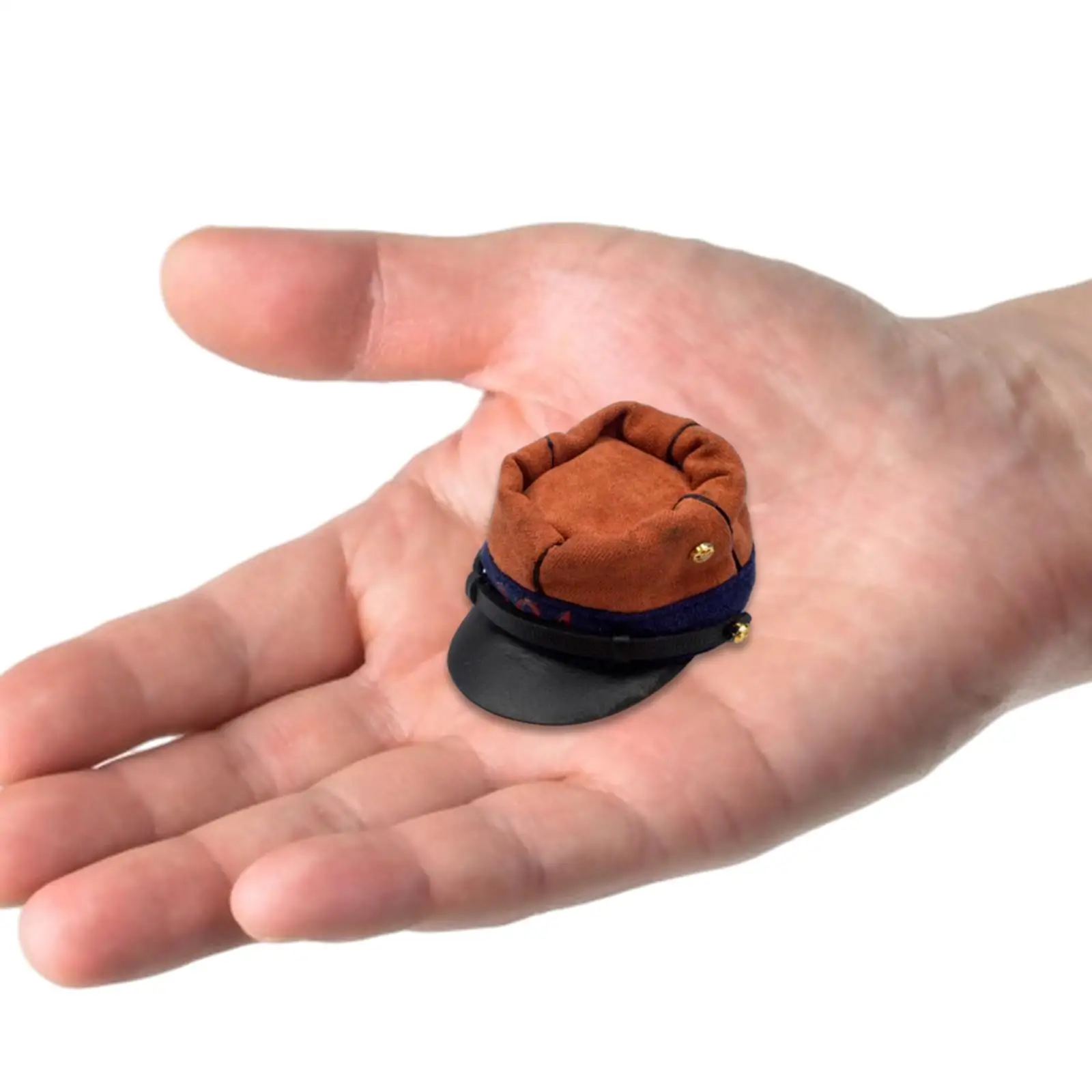 

Мужская фигурная шляпа в масштабе 1/6, игрушки, аксессуары для костюмов, кепка ручной работы из искусственной кожи для 12 дюймовых платьев, фигурок, боди-куклы, аксессуары для моделей