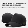 Big Head Circumference Tall Crown Back Sealing Hat Men's New Baseball Cap Fashion Face-Looking Small Reverse Wear Peaked Cap 5