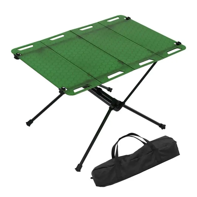 

Folding Picnic Table Aluminum Alloy Fold Up Camp Tables Outdoor Gear Multifunctional Folding Table For Yard BBQ Survival Picnic