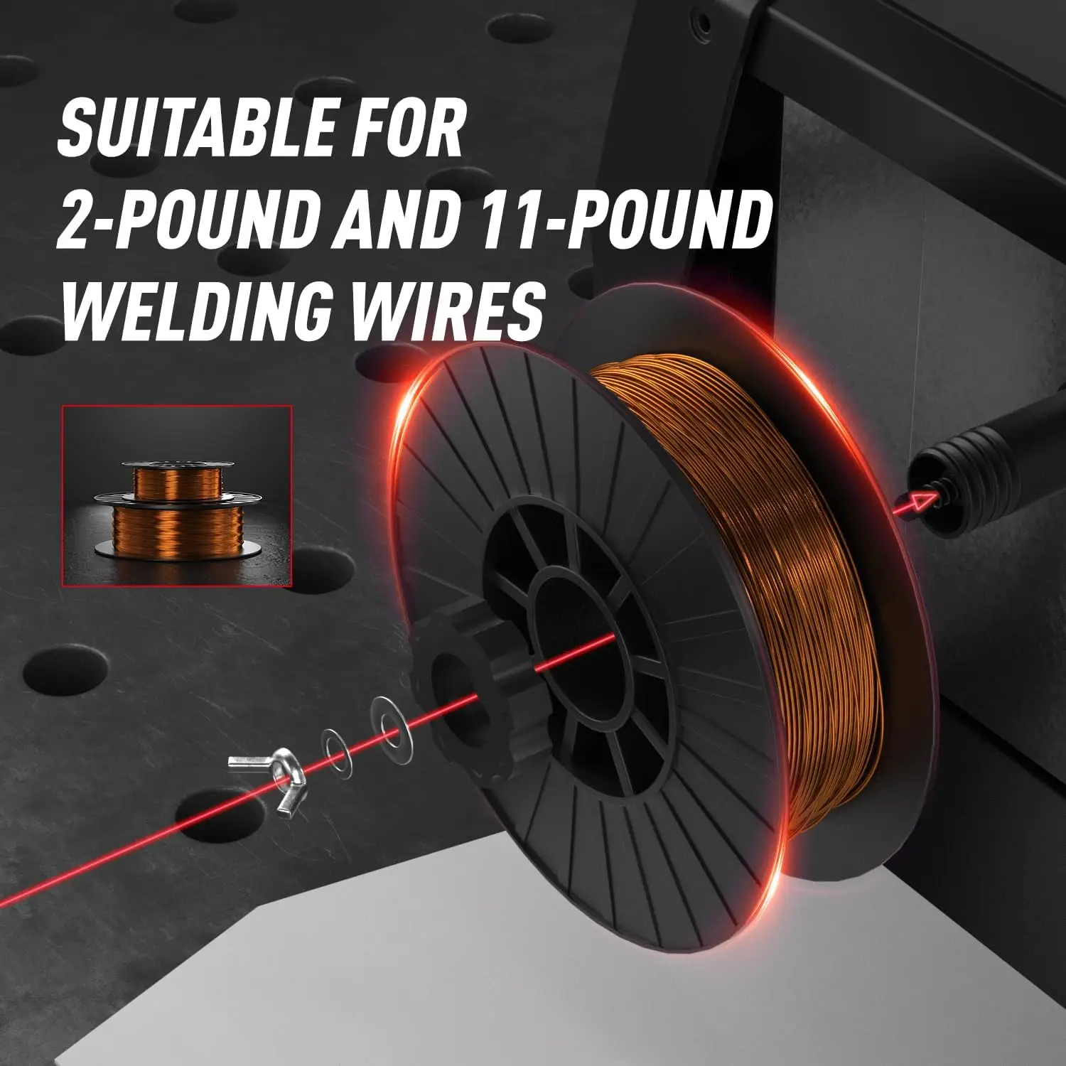 MIG Welder 200Apm 110V/220V Dual Voltage GAS MIG/FLUX MIG/Lift Tig/Stick 4-In-1 Multiprocess MIG Welder 6