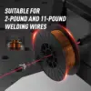 MIG Welder 200Apm 110V/220V Dual Voltage GAS MIG/FLUX MIG/Lift Tig/Stick 4-In-1 Multiprocess MIG Welder 6