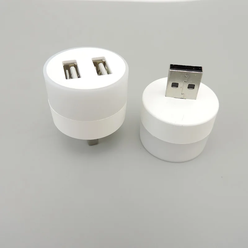 USB Plug Lamp Small Night Light Computer Mobile Power Charging Mini Book Lamps LED Eye Protection Reading Light w28