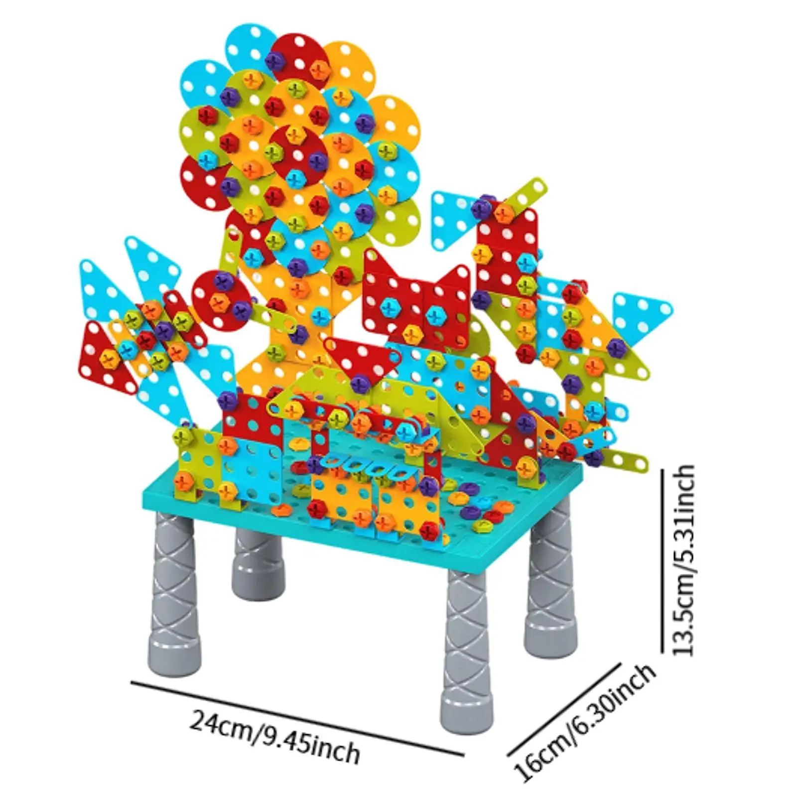 아이들을위한 빌드 장난감 선물 빌딩 블록 학습 척 놀이 모자이크 퍼즐 장난감 생일 게임 파티 크리스마스 어린이