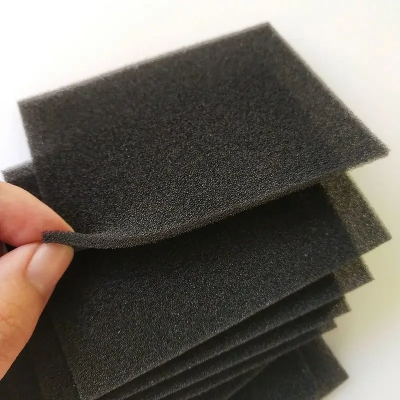 DIY 500*400*3mm/5mm Computer Mesh sponge PC Case Fan Cooler Black Dust Filter Case Dustproof Cover Chassis dust cover 60PPI Chassis Cooling Dust Filter,Pc Case Dust Filter