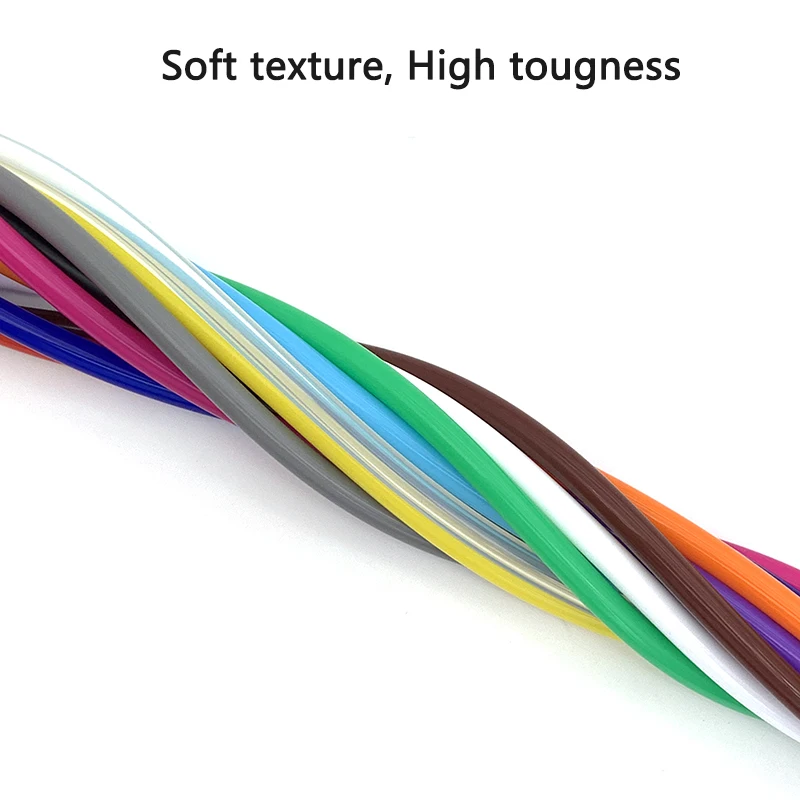 1-Meter Flexible Food Grade Silicone Tube – Colorful Soft Drink and Water Connector Hose
