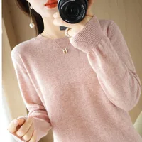 Women Sweater O-neck Autumn Winter Basic Pullover Warm Casual Pulls Jumpers Korean Fashion Spring Knitwear Bottoming Shirt 2023 - Image 4