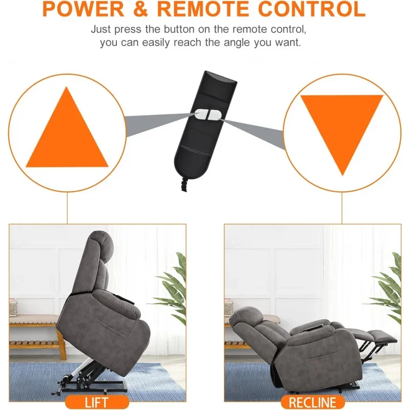 Small Power Lift Recliners Chair for Elderly