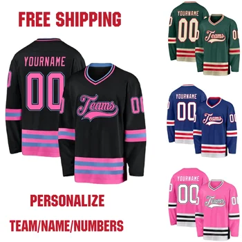 Custom Ice Hockey Jersey – Personalized Team Name and Number