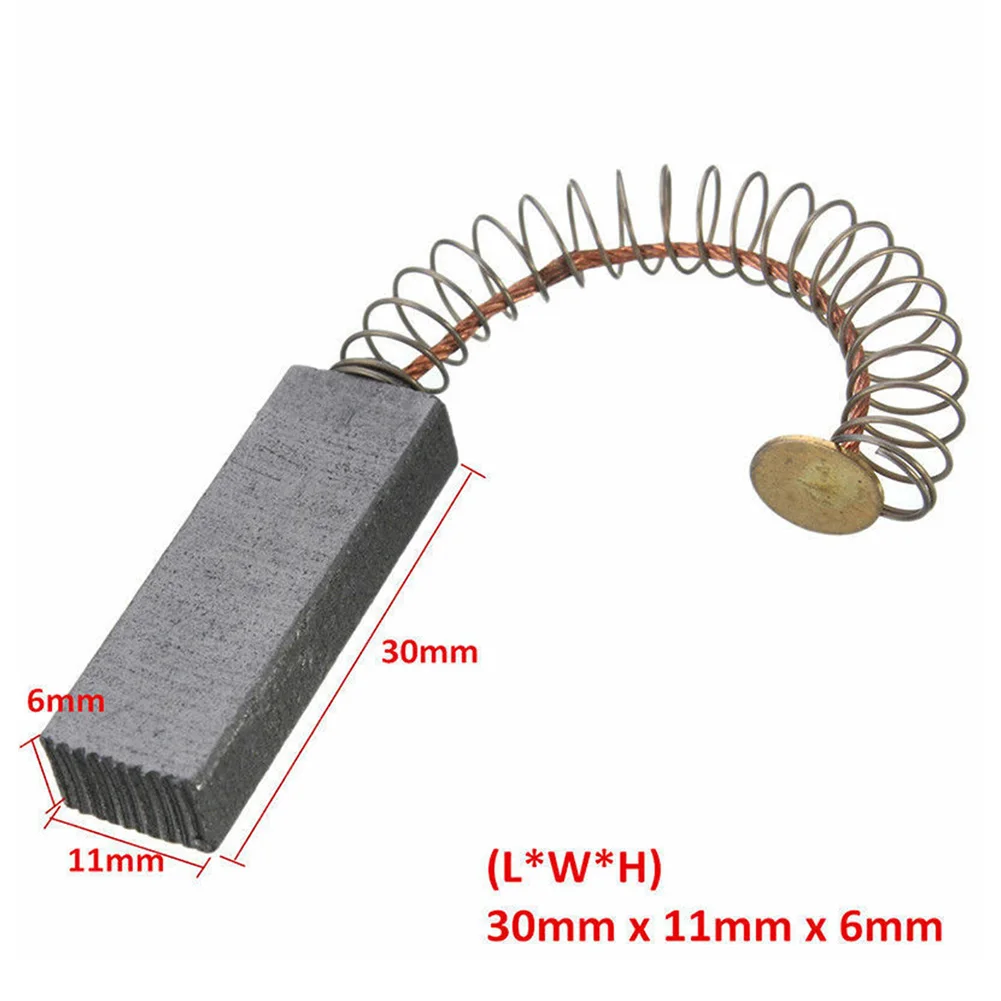 

Щетки карбоновые 30x11x6 мм, 2 шт. или 6 шт.
