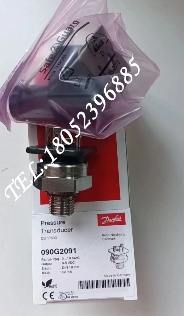 

Danfoss DSTP500 Pressure Transmitter 090G2011/2138/2272/3559 Genuine