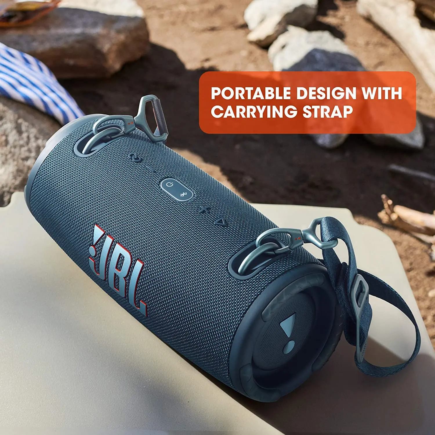 best portable speakers Xtreme 3 Bluetooth Portable Speaker Wireless High Fidelity Outdoor Audio IP67 Waterproof Subwoofer Long Time Music Speaker bluetooth shower speaker