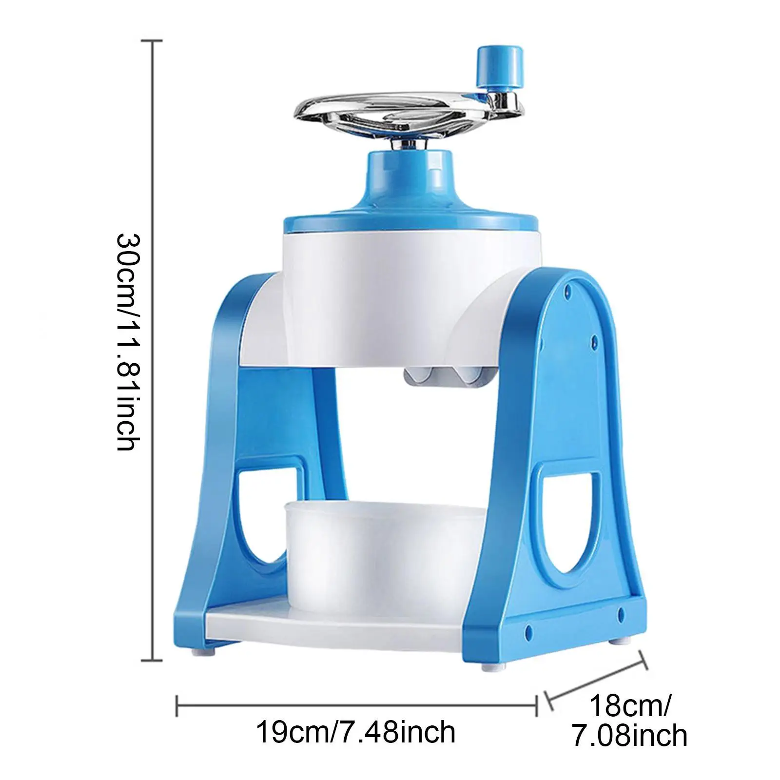 Manual Ice Crusher Shredding Home Ice Breaker Fast Crushing for Home Party