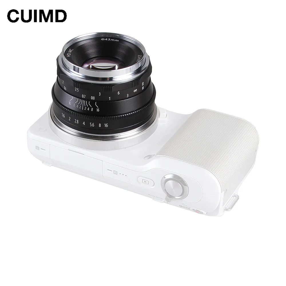 

35mm F/1.6 Manual Focus MF Prime Lens For Olympus MFT M4/3 Mount epm1 epm2 E-PL123456789 E-M1 E-M5 E-M10 PEN-F Mark II III M43