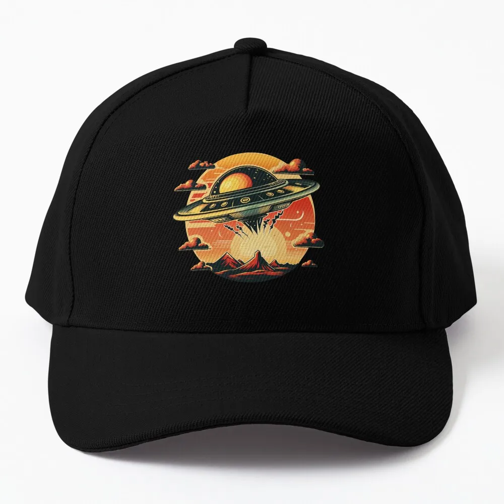 

UFO Classic, Retro UFO Baseball Cap Wild Ball Hat party hats Elegant Women's Hats Men's