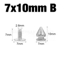 50pcs 7x10mm B