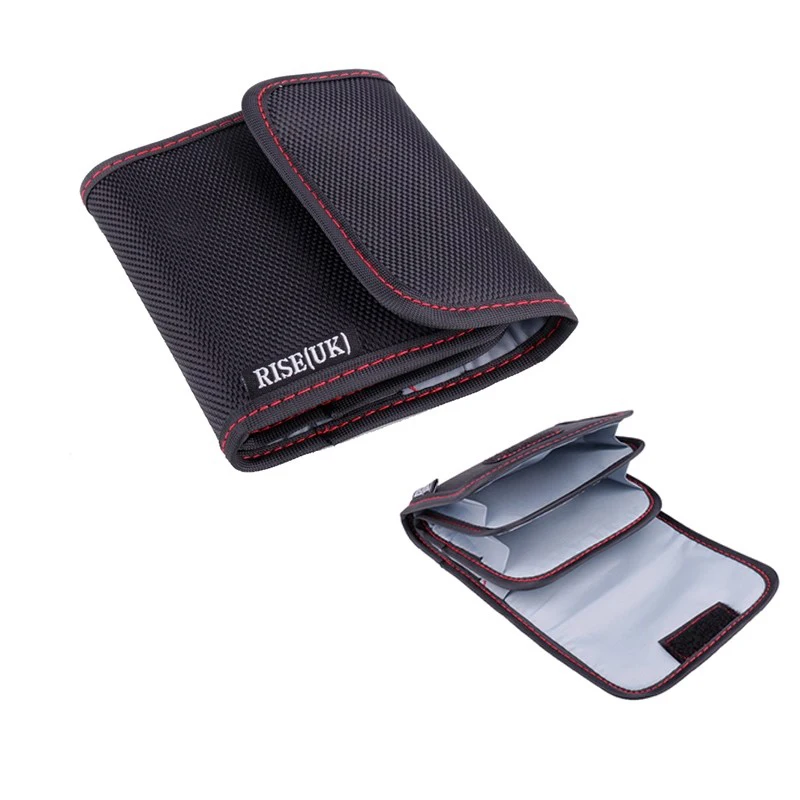 Lens Filter Wallet Protector Case 3 4 Pockets Bag Camera Filter Wallet Lens Adapter Ring Storage Bag Case Pouch Holder For DSLR